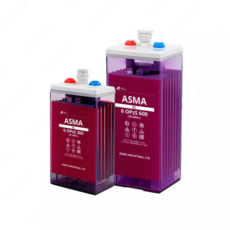 Аккумуляторы OPzS 200/250/300/350/420/490/600/800/1000/1200 Ач - от {0} сум