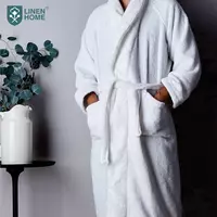 Халат махровый вафельный