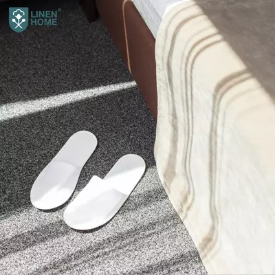 Тапочки для гостиниц (спанбонд велюр махра)