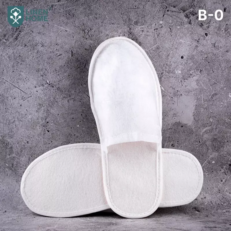 Тапочки для гостиниц (спанбонд велюр махра) - от {0} сум