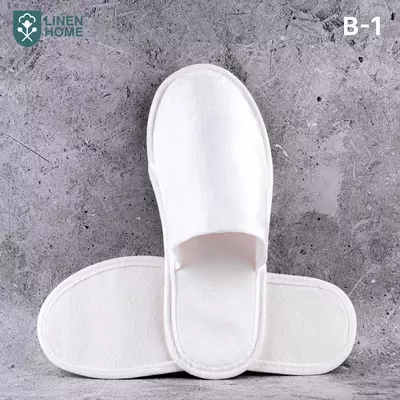 от 1 900 сум от 10 шт Тапочки для гостиниц (спанбонд велюр махра)