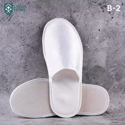 Тапочки для гостиниц (спанбонд велюр махра) Только оптом