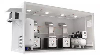 Контейнеры для размещения оборудования медицинского газоснабжения - Цена по запросу