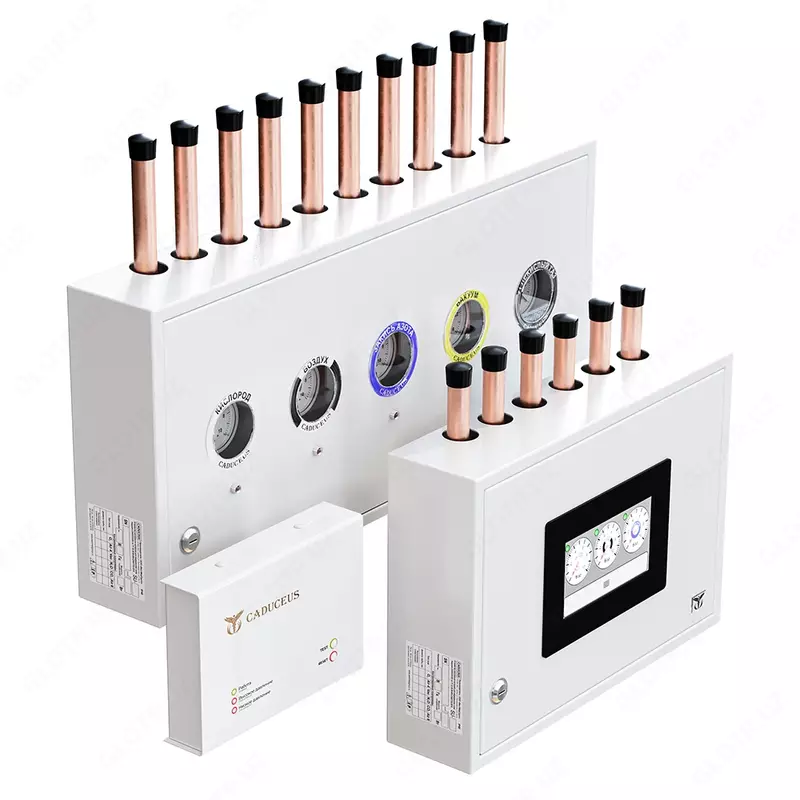 Устройства контроля и распределения медгазов CADUCEUS