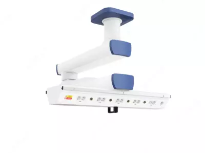 Потолочная медицинская консоль двухплечевая CADUCEUS C2E-AL