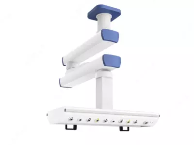 Потолочная двухплечевая медицинская консоль CADUCEUS C2E-A