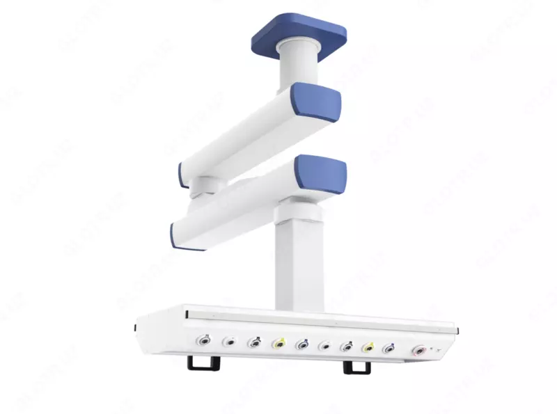 Потолочная двухплечевая медицинская консоль CADUCEUS C2E-A