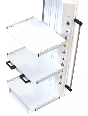 Потолочная двухплечевая медицинская консоль CADUCEUS C2-V Оптом и розница