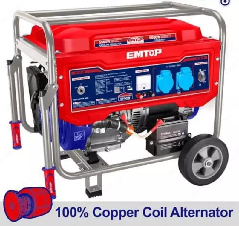 Emtop EGGRD5511 5500W benzin generatori - {0} so'mdan