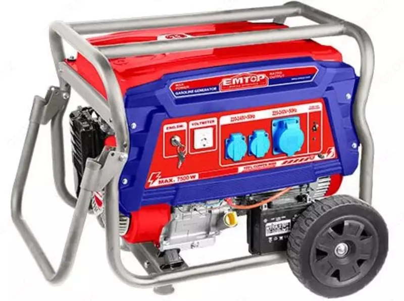 Бензиновый генератор "Emtop" EGGRD6511