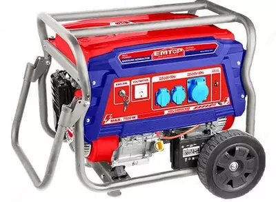 Emtop EGGRD7511 7500W benzin generatori