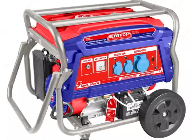 Emtop EGGRD9011 9000W benzin generatori