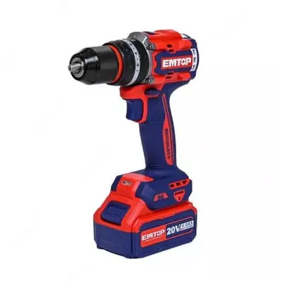 Аккумуляторная ударная дрель "Emtop" ECIDL20968