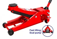 Гидравлический подкатной домкрат (гаражный) "EMTOP" EHJK20302