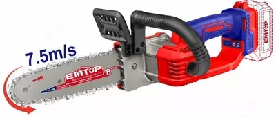 Аккумуляторная цепная пила "EMTOP" ELGA2085