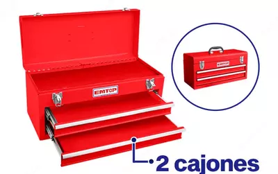 Ящик для инструментов (металлический) "EMTOP" ETBX0202