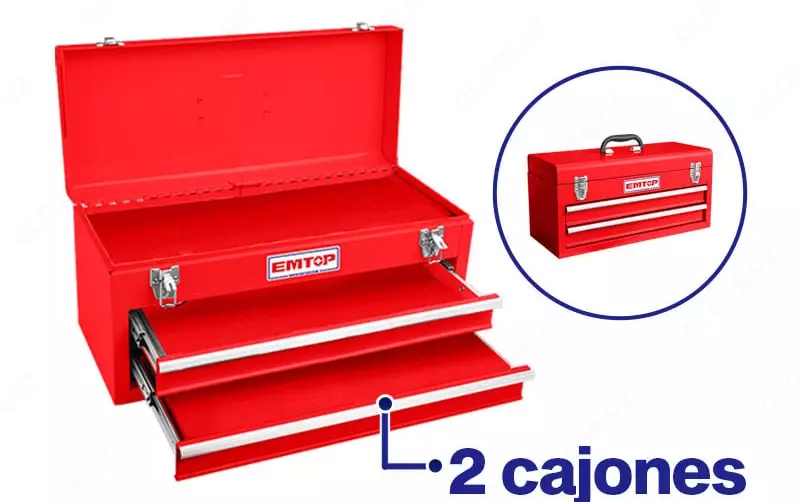 Asboblar qutisi (metall) "EMTOP" ETBX0202