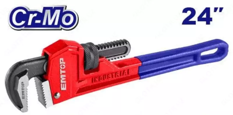 EMTOP EPWH2401 24" Sozlanishi mumkin bo'lgan quvur kaliti