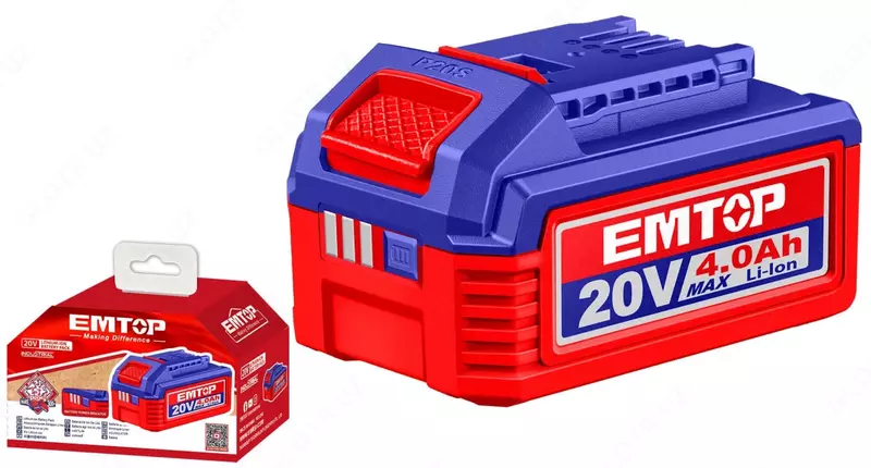Литий-ионный аккумулятор "EMTOP" EBPK20021 — 20 В