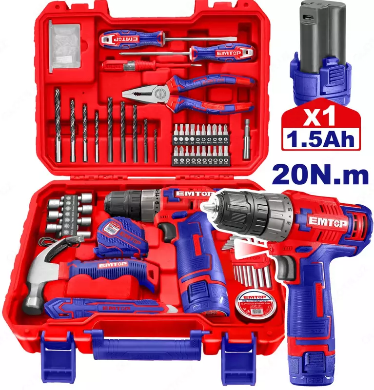 EMTOP asboblar to'plami EEDK09601