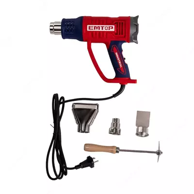 398 230.8 so'm / dona EMTOP EHGN20056 — akkumulyatorli issiq havo pistoleti