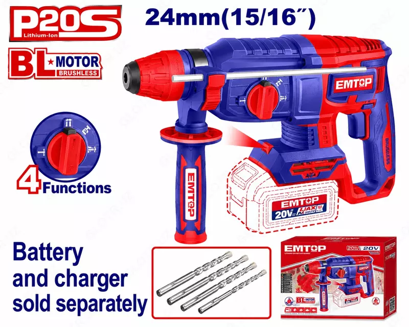 Akkumulyatorli cho‘tkasiz perforator