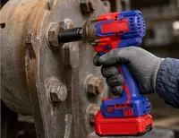   Аккумуляторный ударный гайковерт с бесщеточным двигателем
