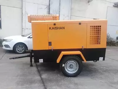 Дизельный передвижной воздушный компрессор KAISHAN 14