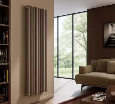Вертикальный алюминиевый радиатор Bianco Matt stone Только в розницу