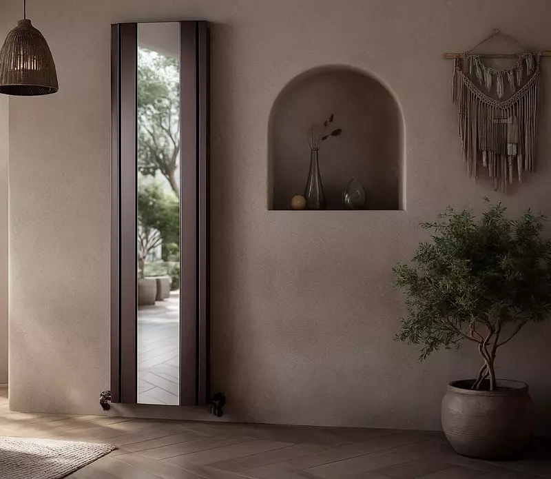 5 460 000 so'm Vertikal po‘lat radiator Milana Brushed Bronze