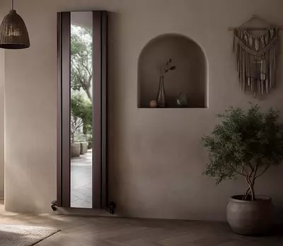 5 460 000 сум / шт Вертикальный стальной радиатор Milana Brushed bronze