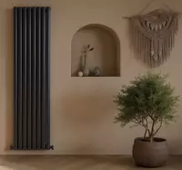 8 050 000 сум Вертикальный алюминиевый радиатор Bianco Anthracite