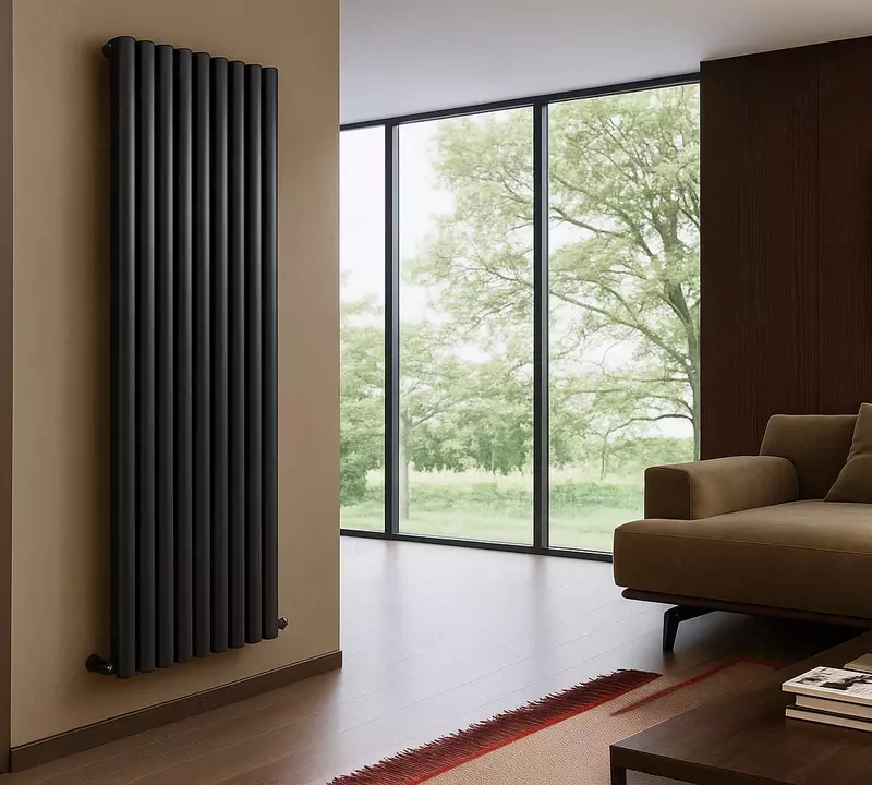 Вертикальный алюминиевый радиатор Bianco Anthracite Только в розницу