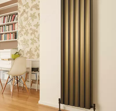Вертикальный стальной радиатор Stella Antique Brass - 5 530 000 сум / шт