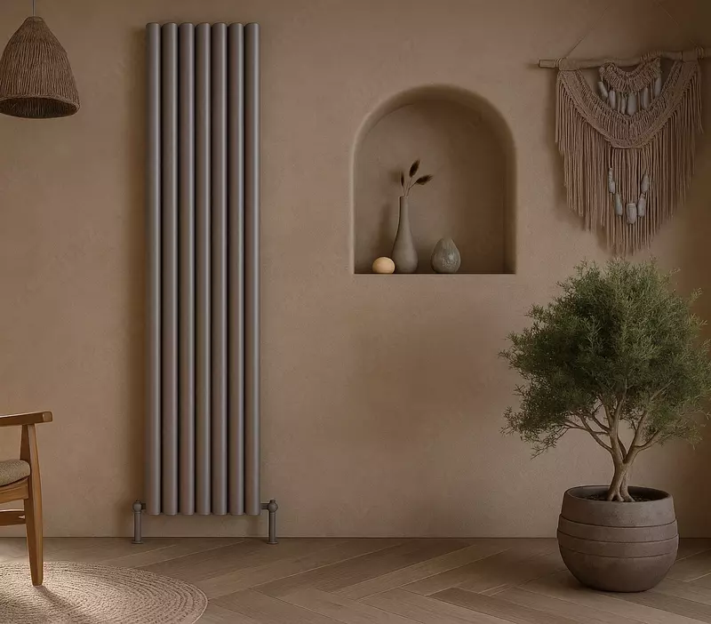 7 000 000 so'm Vertikal alyuminiy radiator Verto Matt Stone