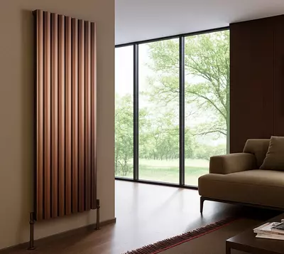 Вертикальный стальной радиатор Elise Antique coper Только в розницу