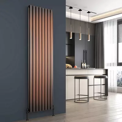 Вертикальный стальной радиатор Elise Antique coper Savia