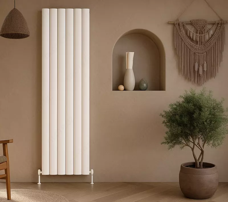 5 880 000 so'm Vertikal alyuminiy radiator Fabiona Matt White