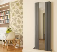 Вертикальный стальной радиатор Milana Anthracite - 4 620 000 сум