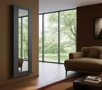 Вертикальный стальной радиатор Milana Anthracite Только в розницу