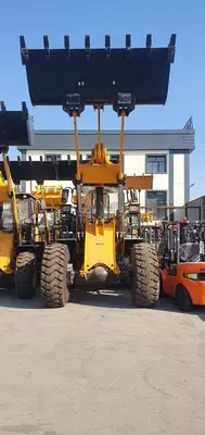 Новый фронтальный погрузчик Lonking 3 куб