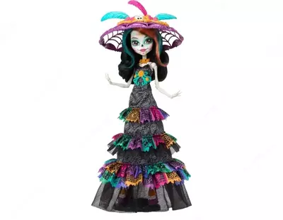 Monster High Skelita Calaveras – «O'liklar Kuni» 2024 Qog'chig'i Cheklangan Nashr - 1 300 000 so'm / dona