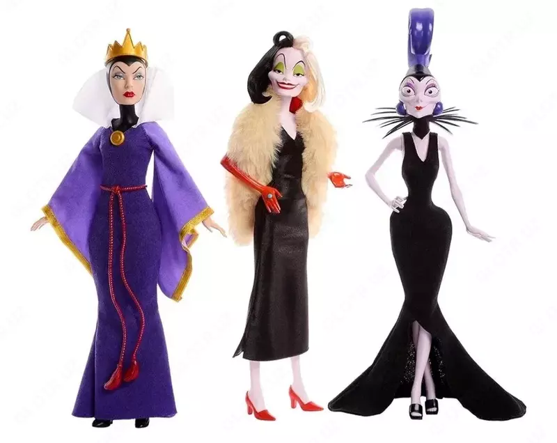 1 200 000 сум Disney Villains – Коллекционный набор 3 кукол: Злая Королева
