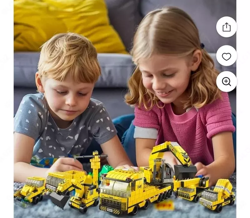 570 000 so'm Muhandislik Texnikasi» Konstruktori Yosh muhandislar uchun qurilish to'plami