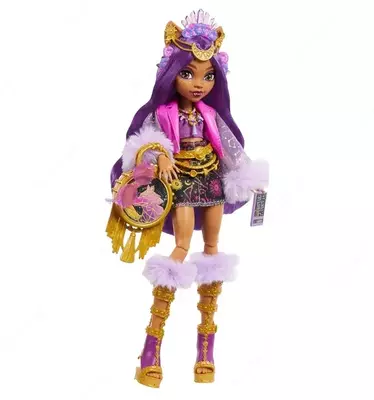 Monster High Monster Fest – Clawdeen Wolf с гламурным нарядом и аксессуарами для фестиваля dolls uz