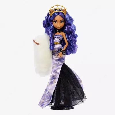 Monster High Howliday Winter Edition – Clawdeen Wolf Bayram kolleksion qog'chog'i Chakana savdo