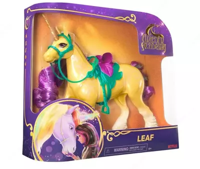 Unicorn Academy - Chavandozlik aksessuarlari bilan "Yakka shoxli yaproq"