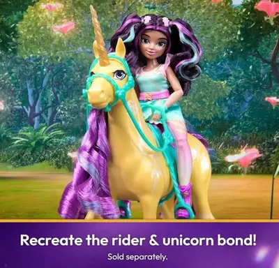 Unicorn Academy - Chavandozlik aksessuarlari bilan "Yakka shoxli yaproq" Chakana savdo