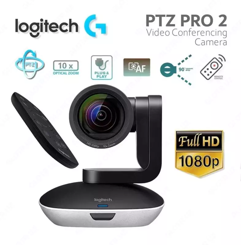 Веб-камера Logitech PTZ Pro2