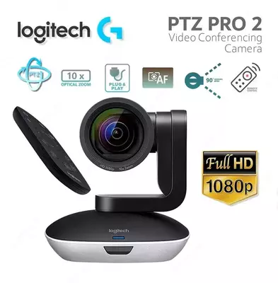 Веб-камера Logitech PTZ Pro2
